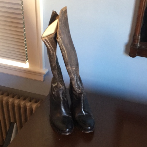 RARE Frye 6 Sandra antique brown finish - Picture 2 of 8